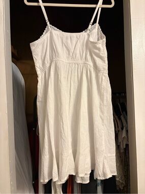 Kohl’s White Spaghetti Strap Mini Dress